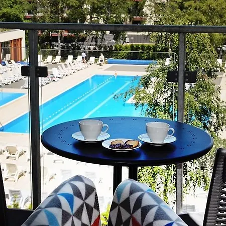 Lägenhet Balticon Polanki - Sauna, Fitness Inclusive - Basen Latem, Pool Im Sommer *