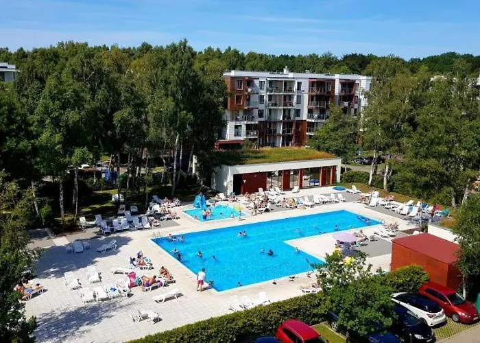 Apartmán Balticon Polanki - Sauna, Fitness Inclusive - Basen Latem, Pool Im Sommer Kolobřeh