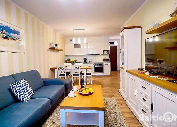 Apartmán Balticon Polanki - Sauna, Fitness Inclusive - Basen Latem, Pool Im Sommer Kolobřeh